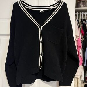 Alo Tennis Club Sweater Knit Cardigan